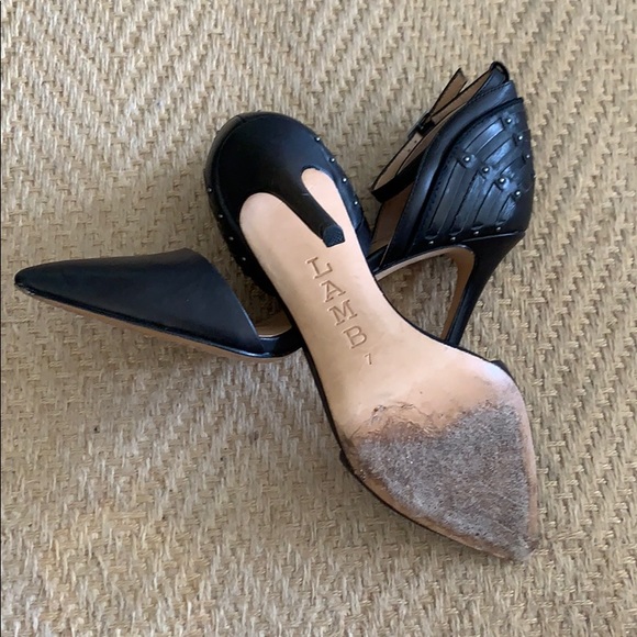 L.A.M.B black HAMDEN pump size 7 - Picture 6 of 7